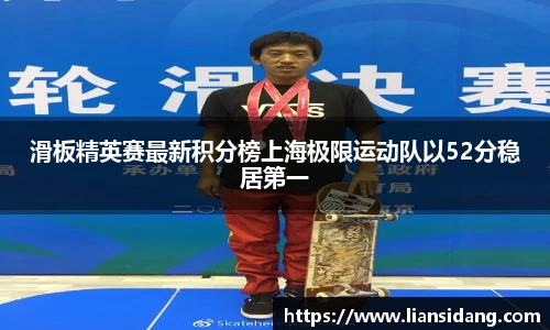 滑板精英赛最新积分榜上海极限运动队以52分稳居第一