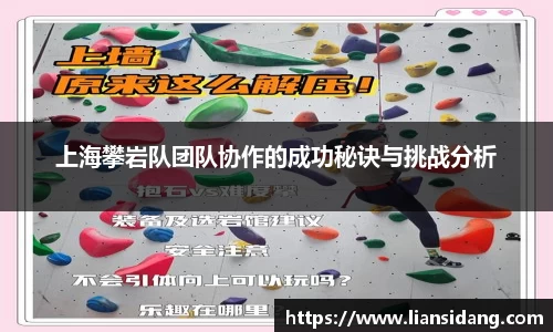上海攀岩队团队协作的成功秘诀与挑战分析